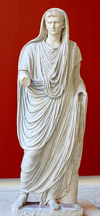 Augustus as Pontifex Maximus (Via Labicana Augustus)