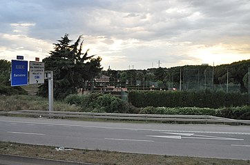 Español: Autovía C-17 a su paso por El Calderí" en Mollet del Vallès. Català: L'Autovia C-17 al seu pas per el "El Calderí" a Mollet del Vallès.