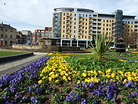 BBC Yorkshire and Lincolnshire's Hull headquarters BBC Building Queens Gardens Hull.jpg