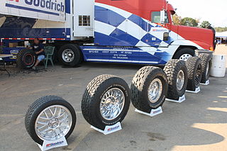 BFGoodrich brand of tires produced and sold by Michelin