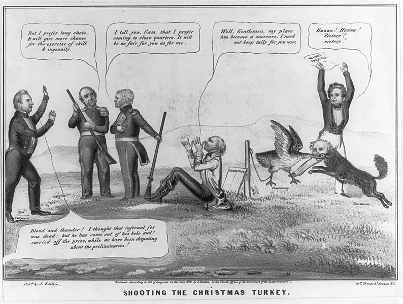 File:Baillie's 'Shooting the Christmas turkey' cartoon of 1848 US Presidential election.jpg