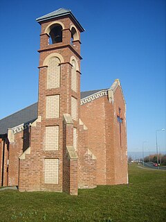 Bell Tower and St Francis Church, Ingleby Barwick - geograph.org.uk - 1749424.jpg