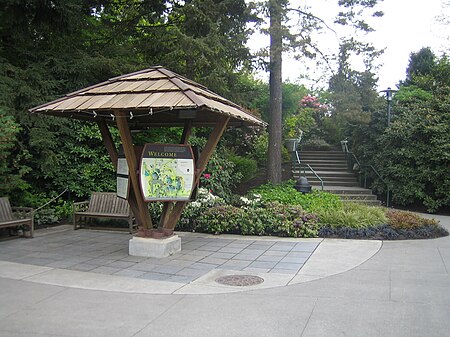 Bellevue Botanical Garden Entrance