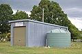 English: Rural Fire Service shed at Ben Lomond, New South Wales