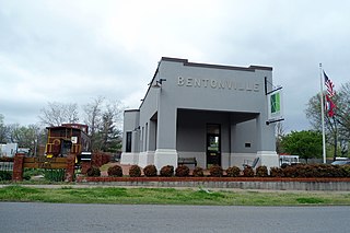 Bentonville Train Station United States historic place