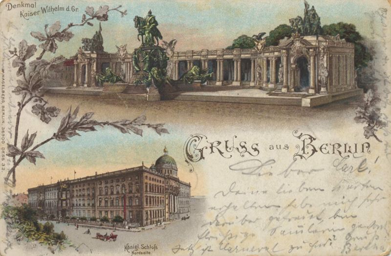 File:Berlin, Mitte, Nationaldenkmal Kaiser Wilhelm I, 1899b.jpg