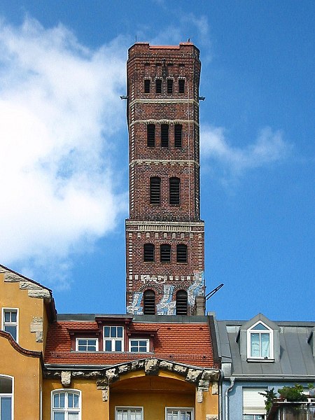 Berlin Victoriastadt Schrotkugelturm