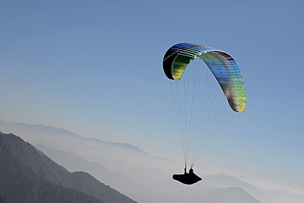 Paragliding in Bir Billing.