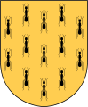 Arms of Bjärtrå, in Sweden 