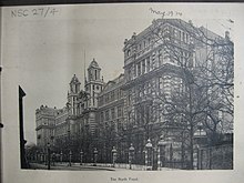 The main block of Blythe House, in c.1924