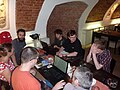 Čeština: sraz brněnské komunity Wikimedia 15. 7. 2015 v restauraci Baroko