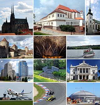 Брно - город в Чешской Республике, административный центр Южноморавского края