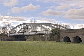 Windsor Railway Bridge designed by Brunel and built in 1849.