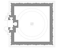 Floor plan of the Buddhist Stupa, Mirpur Khas
