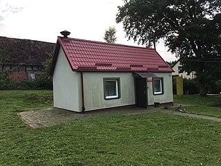 Strzelinko Village in Pomeranian Voivodeship, Poland