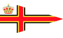 Burgee of the Royal North Sea Yacht Club (Belgium)