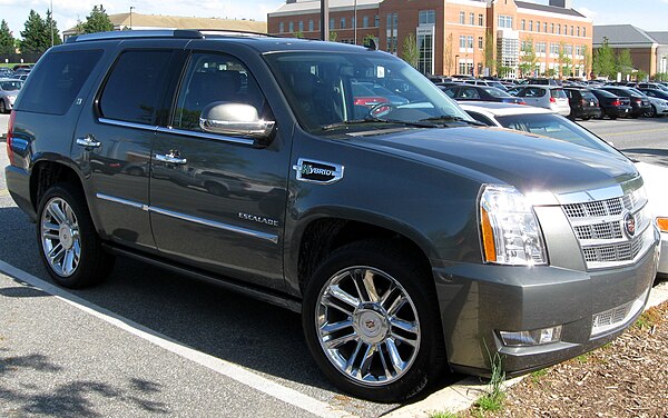 Cadillac Escalade hybrid version