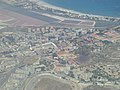 Cagliari airview of S.Elia, Molentargius and Poetto