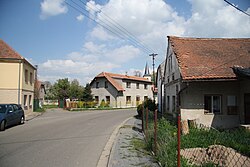 Střed vesnice
