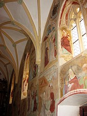 freske na južni steni ladje