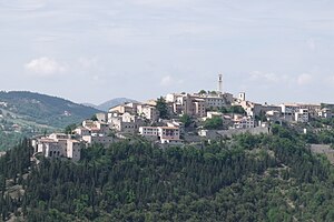 チェッレート・ディ・スポレートの風景