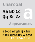 Thumbnail for Charcoal (typeface)