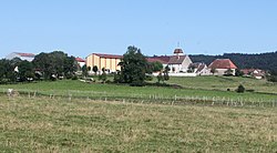 Skyline of Chevigney-lès-Vercel