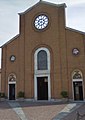 Mosaici - facciata della Chiesa SS Pietro e Paolo - Graffignana - Filiberto Sbardella