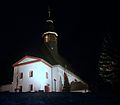 Christuskirche mit Ausstattung, Reste des ursprünglichen Kirchhofs mit Stützmauern und Toranlage sowie angeschlossener neuer Friedhof