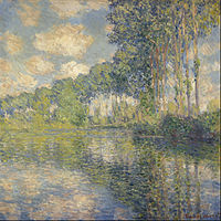 Poplars on the Banks of the River Epte Claude Monet - Poplars on the Epte - Google Art Project.jpg