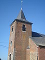 Clocher de l'église Sainte Geneviève.