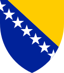 Coat of arms of Bosnia and Herzegovina.