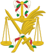 Coat of arms of the Italian Republic (Napoleonic).svg