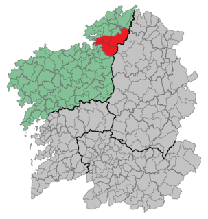 O Eume Comarca in Galicia, Spain