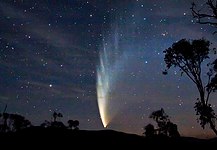 Cometa C / 2006 P1 (McNaught) tomado desde Victoria, Australia 2007