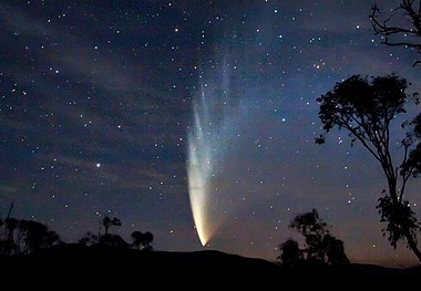 Cometa C / 2006 P1 (McNaught) tomado desde Victoria, Australia 2007