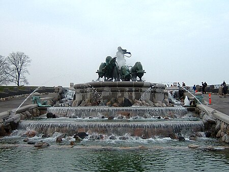 Copenhagen gefion fountain