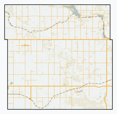 Rural Municipality of Coulee No. 136 is located in Coulee No. 136