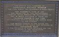 Cowboy memorial in front of Texas State Capitol-plaque