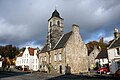 Culross Town House, or Culross Tolbooth where witches were kept and tried.