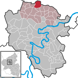 Läget för Düngenheim i Landkreis Cochem-Zell