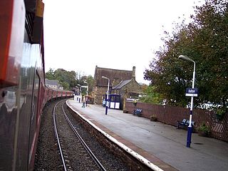 Dalton railway station Railway station in Cumbria, England