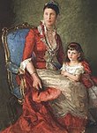 Danish Crown Princess Louise with one of her daughters.jpg