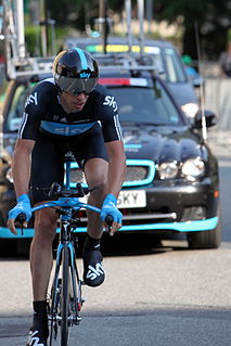 Dario Cioni at the Tour de Romandie 2011