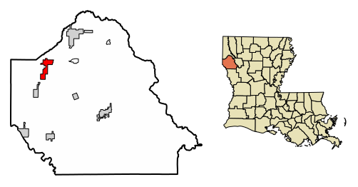 File:De Soto Parish Louisiana Incorporated and Unincorporated areas Keachi Highlighted.svg