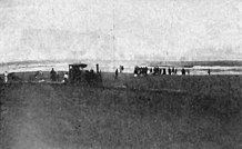Decauville de Ostende. En el pie de la foto, comenta que poseia una extension de 3 kilometros. (Revista Fray Mocho No 48 del 23 de marzo de 1913).jpg