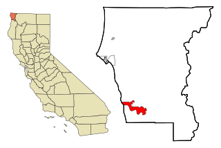 <span class="mw-page-title-main">Klamath, California</span> Census-designated place in California, United States