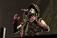 Singer Stian Tomt Shagrath Thoresen at Rockharz Open Air 2019