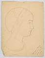 Drawing, Portrait of Georgiana Davis, 1860 (CH 18446235).jpg