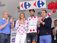 Julien Antomarchi, the winner of the mountains classification Dunkerque - Quatre jours de Dunkerque, etape 5, 10 mai 2015, arrivee (D53).JPG